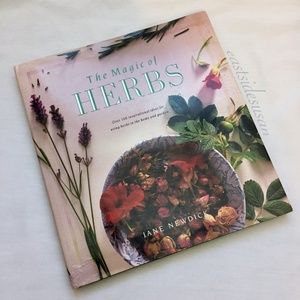 VTG Coffee Table Book MAGIC OF HERBS HC beautiful!